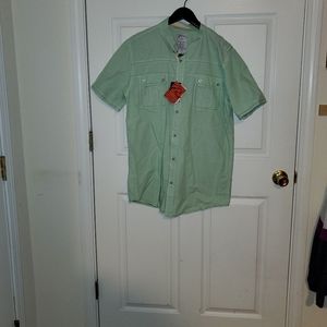 NWT Request Button Down Shirt